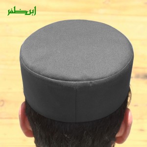 Grey Color Premium Coat Fabric ( Namaz Cap)  Cap / Kufi IBZ-300-14
